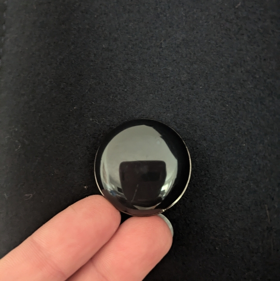 French Connection Ruffle Wool Coat - Picture 6 of 9